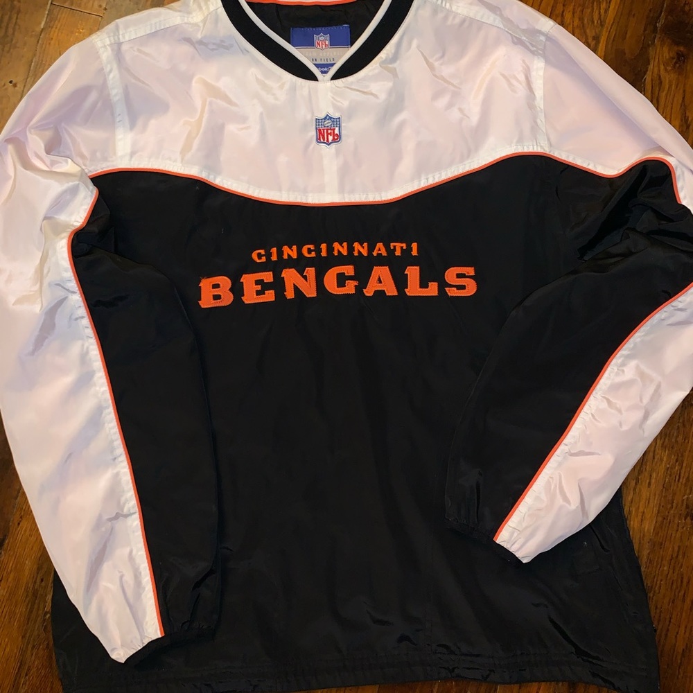 NFL Cincinnati Bengals Windbreaker Pullover